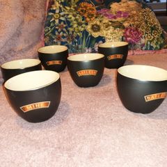 6 cups/mugs/bowls Baileys Original Irish Cream
