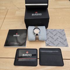Rado DiaStar Ladies 2 Tone Watch Diamond Markers Full Set