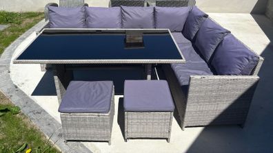 Rattan Garden Dining set