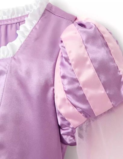 Disney Tangled Rapunzel girls fancy dress costume Age 4 EUC