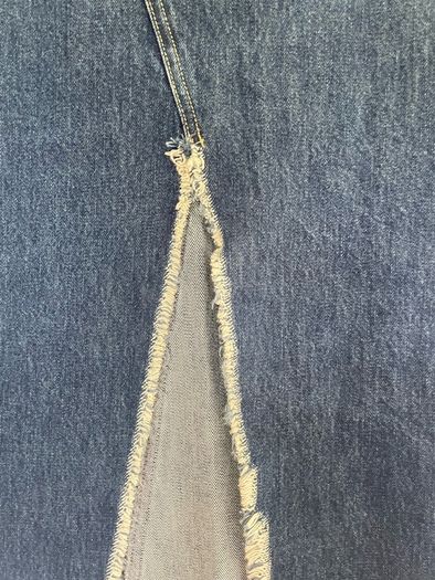 denim skirt maxi