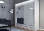 Sliding Doors Wardrobe S 203cm  LED