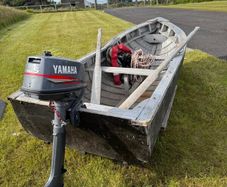11ft Fibre Glass Coated Currach - great condition