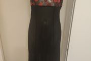 C&amp;A Lingerie maxi transparent lace night dress size XS UK8 EU36 Postage included