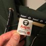 Aape (by Bathing Ape) Green Zip Hoodie (size: L) Image 3