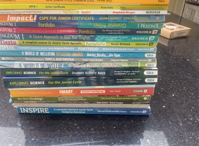 junior cert books school