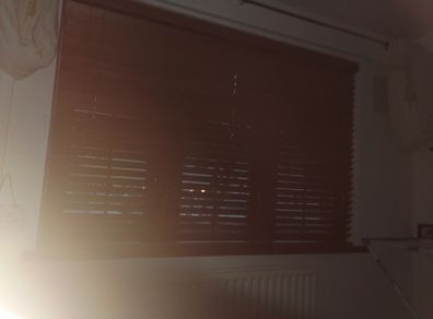 Wooden blinds x 4