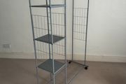 Clothes rail and rack