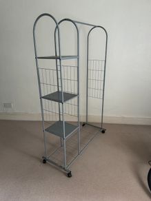 Clothes rail and rack