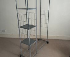 Clothes rail and rack