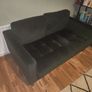 DFS 2 Seater Green Sofa Image 10