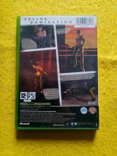 Catwoman Xbox Original Pal version games Original