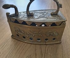 Antique brass iron