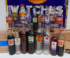 oil bottles