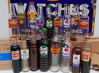 oil bottles