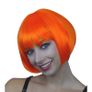 Smiffys orange bob wig Image 2
