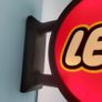 LEGO LED Light Box Sign  a great display piece for LEGO fans and a brilliant addition to a bedroom, gaming room, playroom, office, man cave or LEGO collection. Image 4