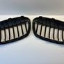 BMW X1 F48 original front kidney grilles Chrome Black Image 2