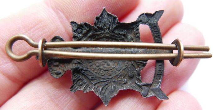 Emblemen 1950 - Dutch WW1 and WW2 Dutch Marine Corps collar emblem