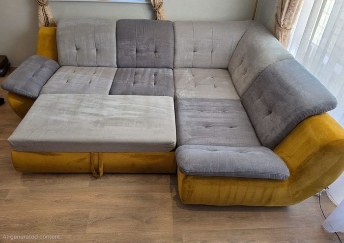 L shape sofa bed