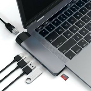 Satechi St-tcphe Type-c Pro Hub Adapter With Ethernet
