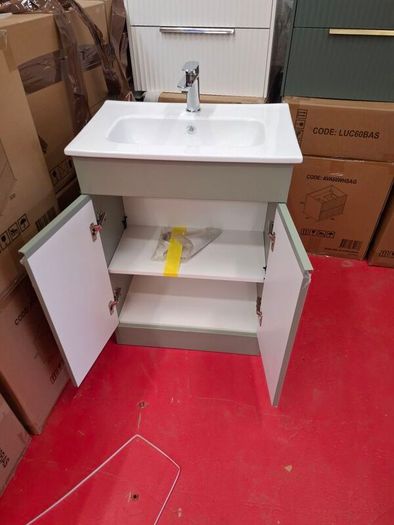 Deann 600 floorstanding unit with tap and waste