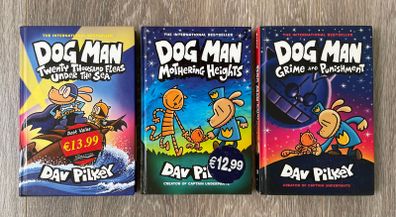 3 Hardback Dog Man