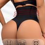 Women's seamless high-top pants Image 4