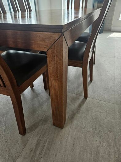 dining table and chairs