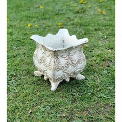 Small Square Planter Cast Iron H456