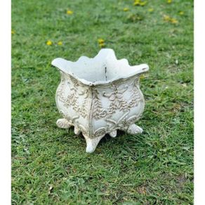 Small Square Planter Cast Iron H456