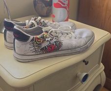 ED Hardy shoes (size 9) fit more like an 8