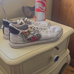 ED Hardy shoes (size 9) fit more like an 8