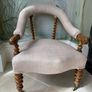 Antique Victorian, Hampton & sons armchair. Image 10