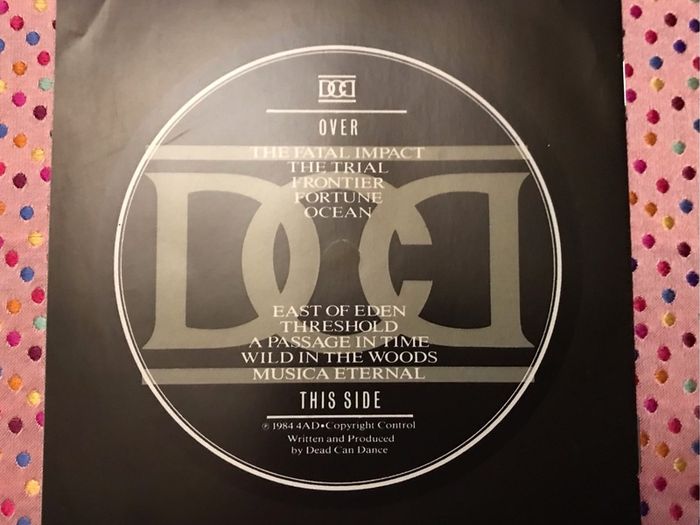 DEAD CAN DANCE  |  Dead Can Dance    Audiophile Edition