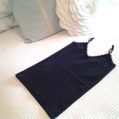 Black Strappy Top - Size 8