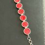 Coral silver bracelet Image 8