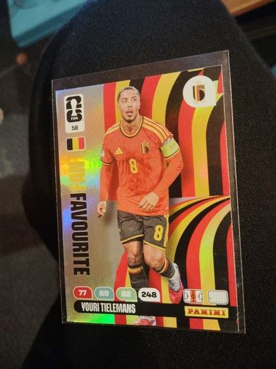 Youri Tielemans Panini Card