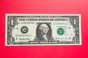 Usa  1 Dollar.  1995. Letter  ( D4 ) Cleveland   UNCIRCULATED