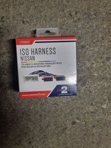 Nissan radio stereo harness iso connector