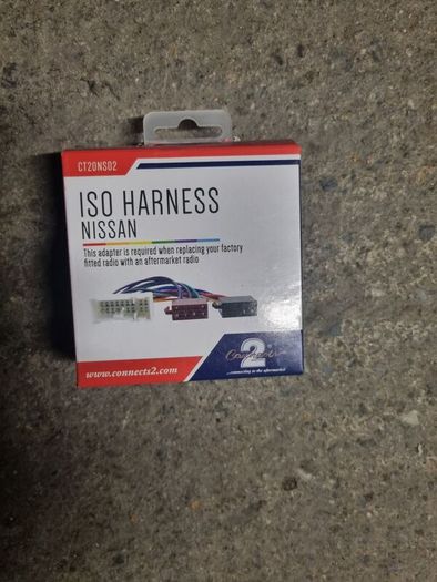Nissan radio stereo harness iso connector