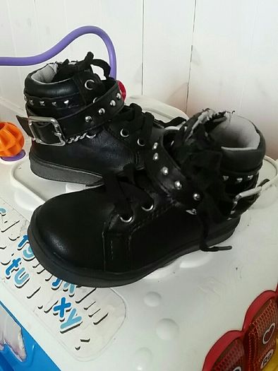 Black boots