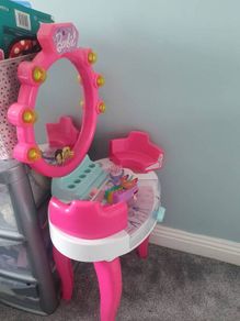 barbie vanity desk