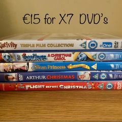 As NEW Collection of Christmas Movies X 7