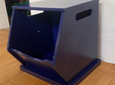 Toy storage trunk navy from GLTC Great Little Trading Company