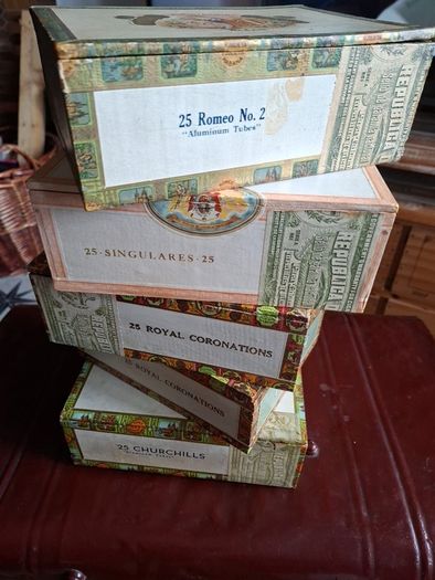 Vintage boxes
