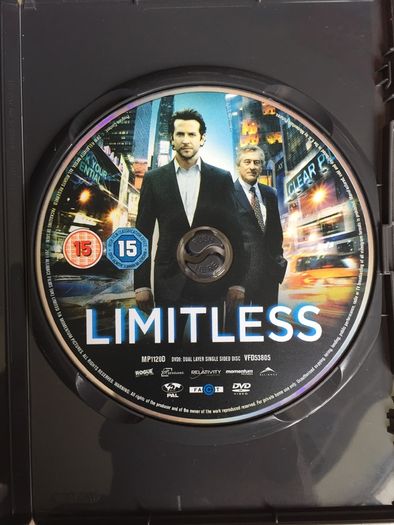 Limitless [2011] Bradley Cooper & Robert De Niro [Movie DVD]