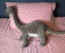 large ikea dinosaur plush brontosaurus