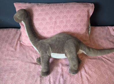 large ikea dinosaur plush brontosaurus