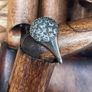Pandora ring sterling silver Pave cosmic stars Image 6